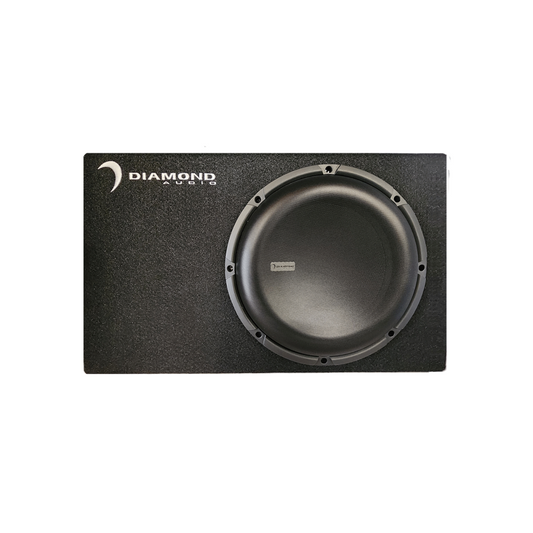 Diamond Audio DESMB12 - 12" Slot Vented Passive Subwoofer Enclosure (2Ω) - DESMB12