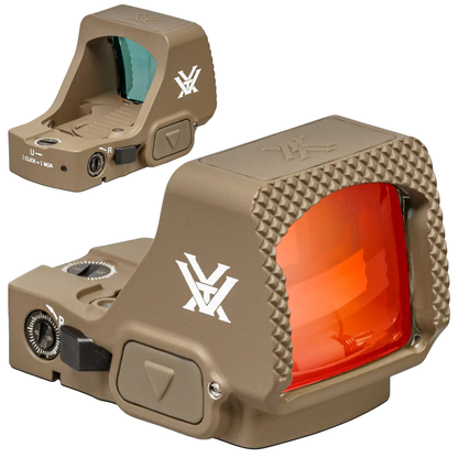Vortex Optics Defender-XL 5 MOA Micro Red Dot, TAN - (DFXL-MRD5-T)