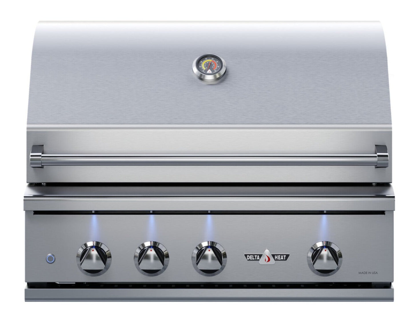 Delta Heat 32 Inch Natural Gas Grill with Infrared Rotisserie - DHBQ32R-DN