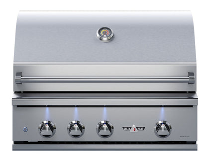 Delta Heat 32 Inch Natural Gas Grill with Infrared Rotisserie - DHBQ32R-DN