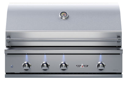 Delta Heat 38 Inch Natural Gas Grill with Rotisserie - DHBQ38R-DN