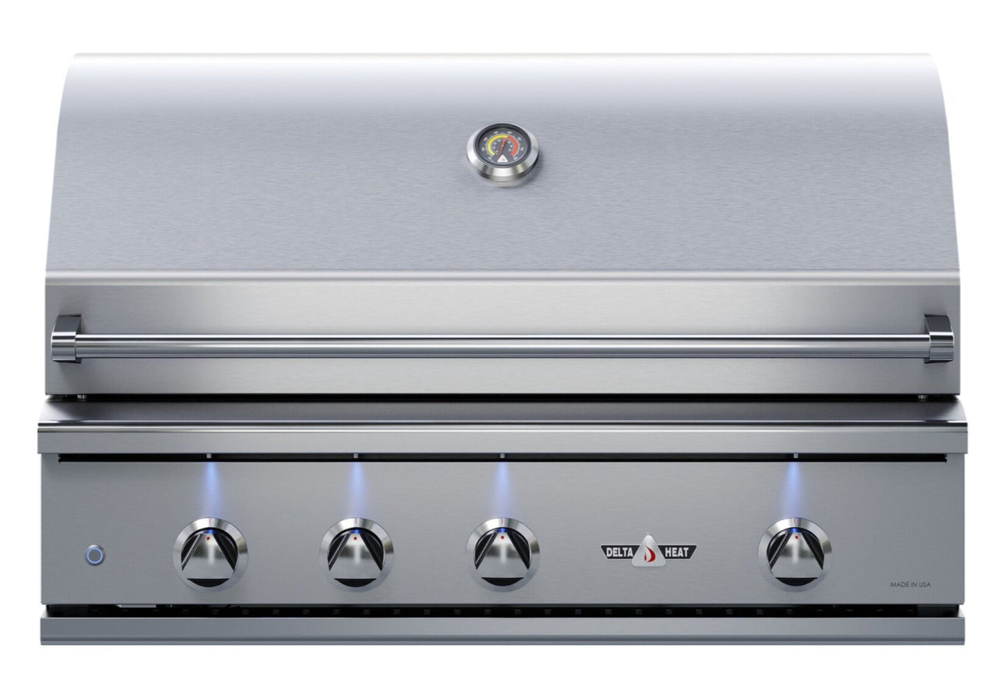 Delta Heat 38 Inch Propane Grill with Infrared Rotisserie and Sear Zone - DHBQ38RS-DL