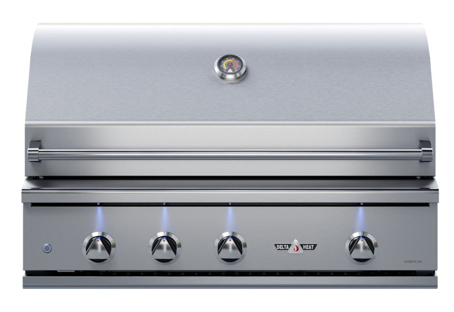 Delta Heat 38 Inch Natural Gas Grill with Infrared Rotisserie and Sear Zone - DHBQ38RS-DN