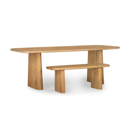 Union Home Laurel Dining Bench - Natural -  DIN00164