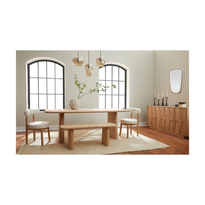 Union Home Laurel Dining Bench - Natural -  DIN00164