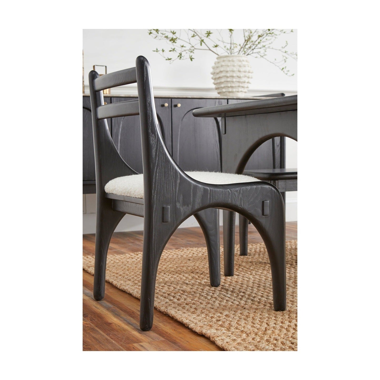 Union Home Luna Chair - Charcoal  - DIN00282