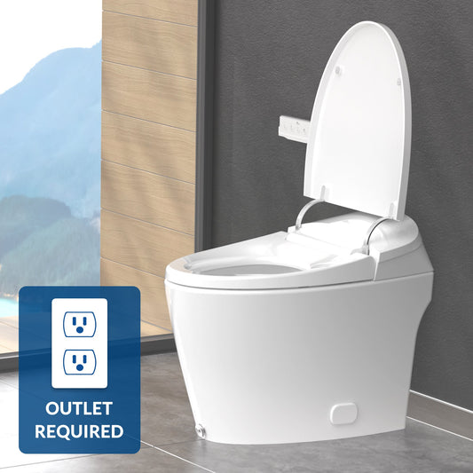 Bio Bidet Discovery DLX Smart Bidet Toilet - 7ZDISCDLX 000