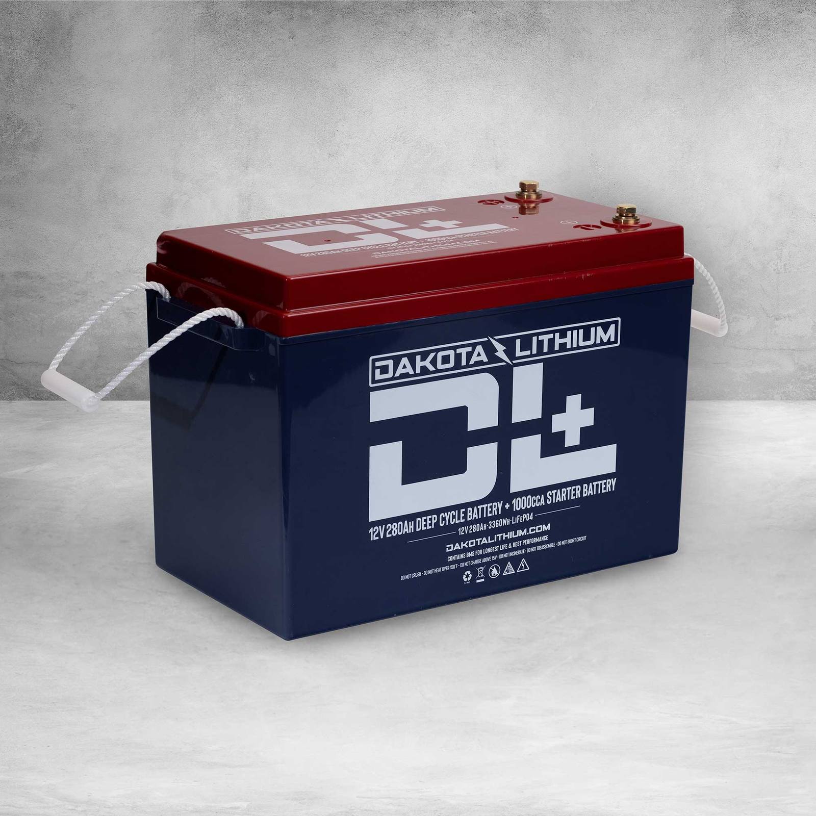 Dakota Lithium Plus 280 Ah 12v Lifepo4 Dual Purpose Battery