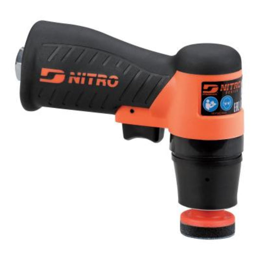DYNABRADE 1-1/4" Dia. Pistol Grip Mini Orbital Sander, 8,500 RPM, 1/8" Orbit - DN1