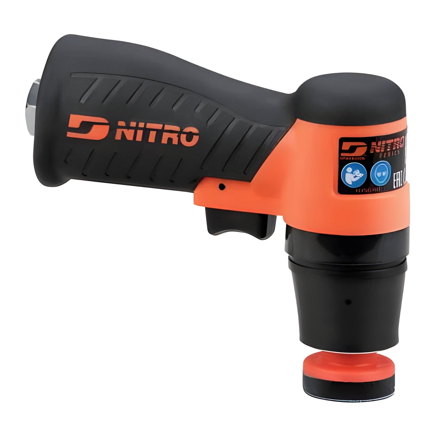 DYNABRADE 1-1/4" Dia. Pistol Grip Mini Orbital Sander, 8,500 RPM, 1/8" Orbit - DN1
