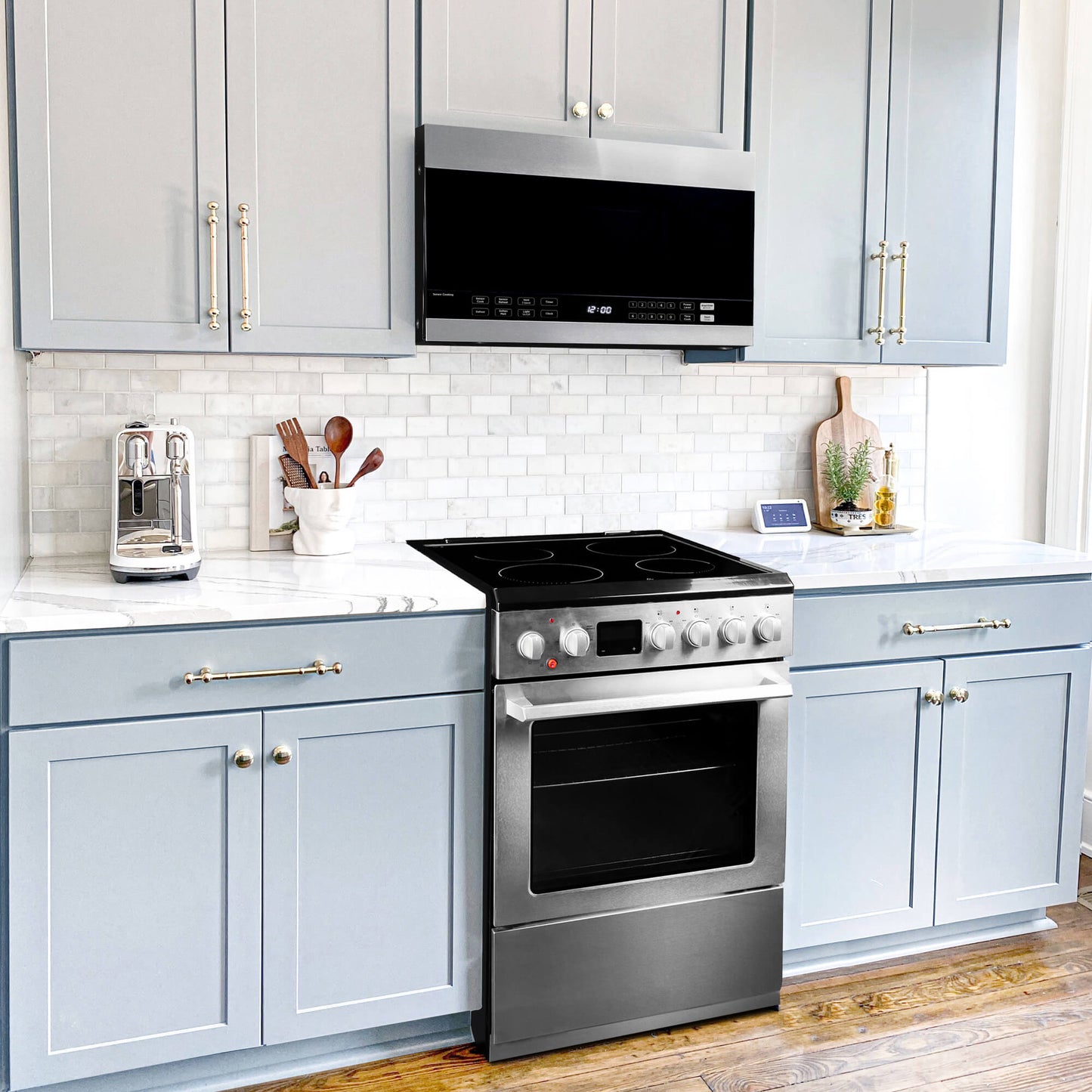 Danby - 24" OTR Microwave with Sensor Cooking Controls, 10 Power Levels OTR - DOM014401G1