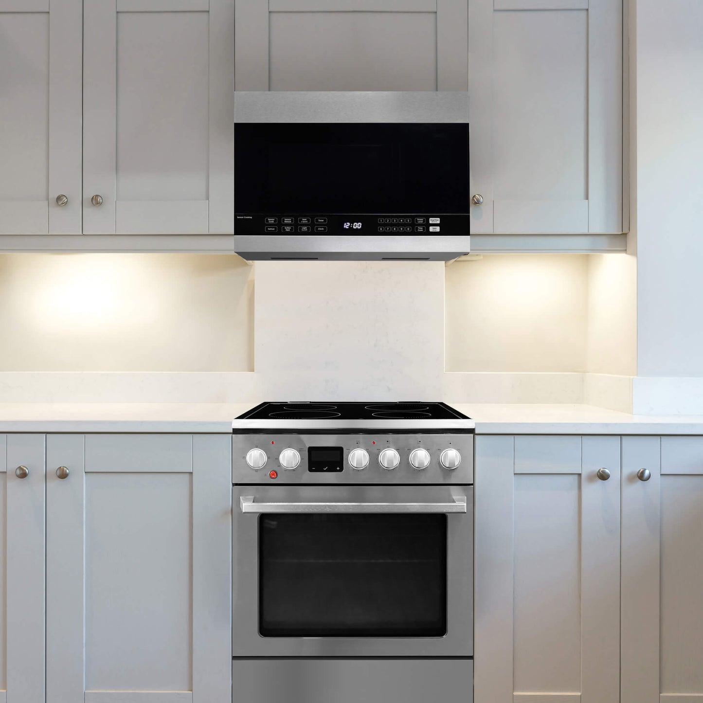 Danby - 24" OTR Microwave with Sensor Cooking Controls, 10 Power Levels OTR - DOM014401G1