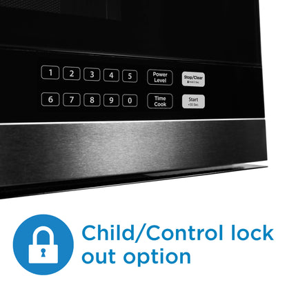 Danby - 24" OTR Microwave with Sensor Cooking Controls, 10 Power Levels OTR - DOM014401G1