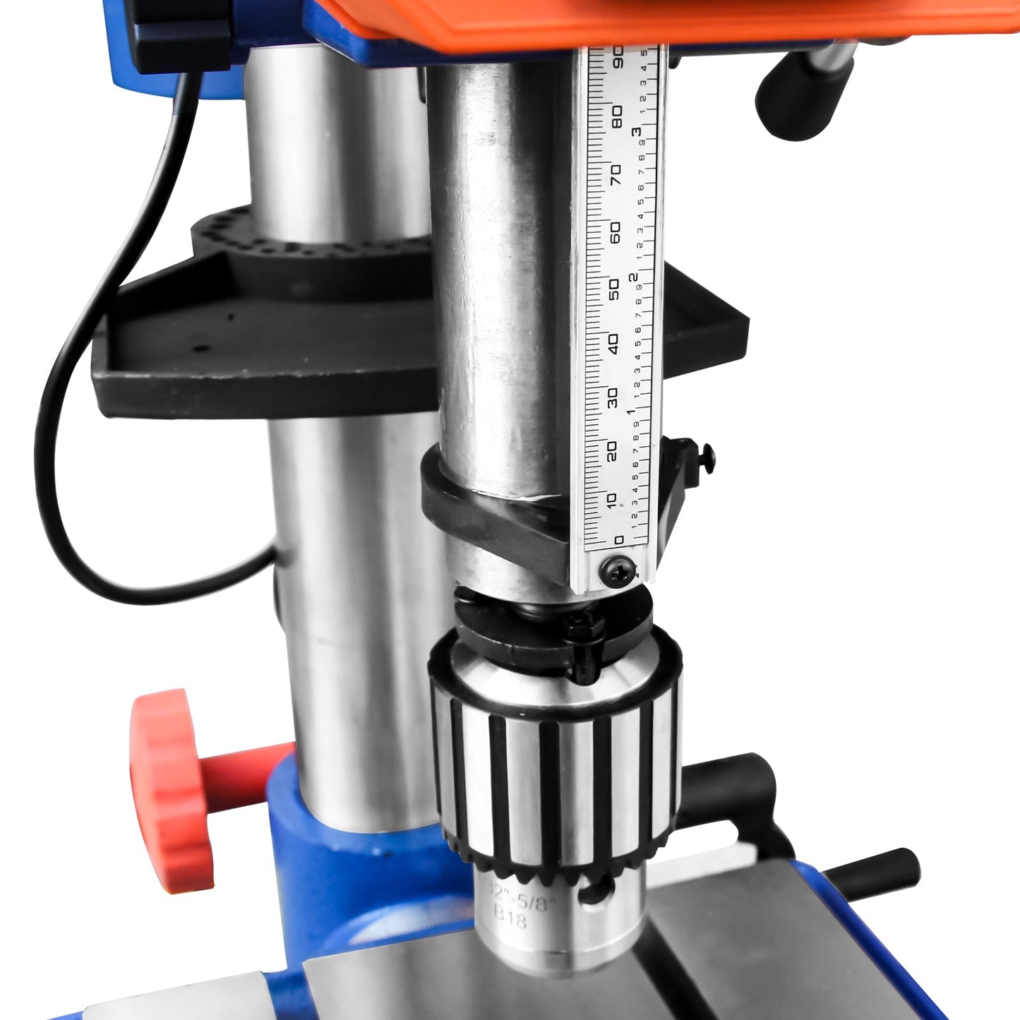 Kaka industrial DP-16 - 5/8" Variable-Speed Benchtop Drill Press with Laser, Bench Top Drill Press for Metal and Wood Working - 187105V110
