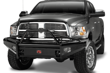 Fab Fours DR03-S1062-1 Dodge Ram 2500/3500 2003-2005 Black Steel Front Bumper with Pre-Runner Guard