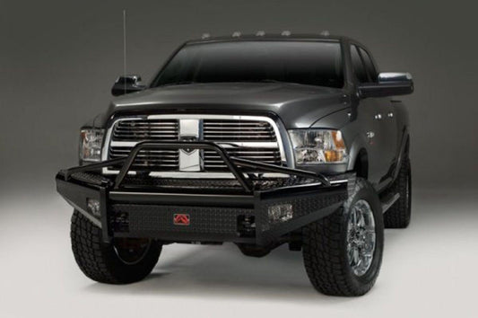Fab Fours DR10-S2962-1 Dodge Ram 2500/3500 2010-2018 Black Steel Front Bumper with Pre-Runner Guard