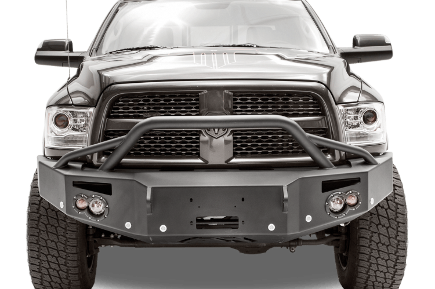 Fab Fours Premium Pre-Runner Front Bumper 2016-2018 Dodge Ram 2500/3500 DR16-C4052-1