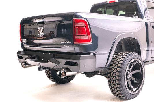 Fab Fours DR19-E4251-1 Dodge Ram 1500 2019-2025 Vengeance Rear Bumper with Sensor
