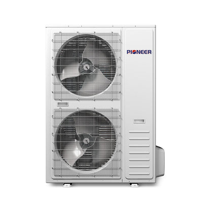 Pioneer 48,000 BTU 17.5 SEER2 Ducted Central Split Inverter+ Condenser AC Heat Pump Outside Section 230V - YH4248GHFD18R2
