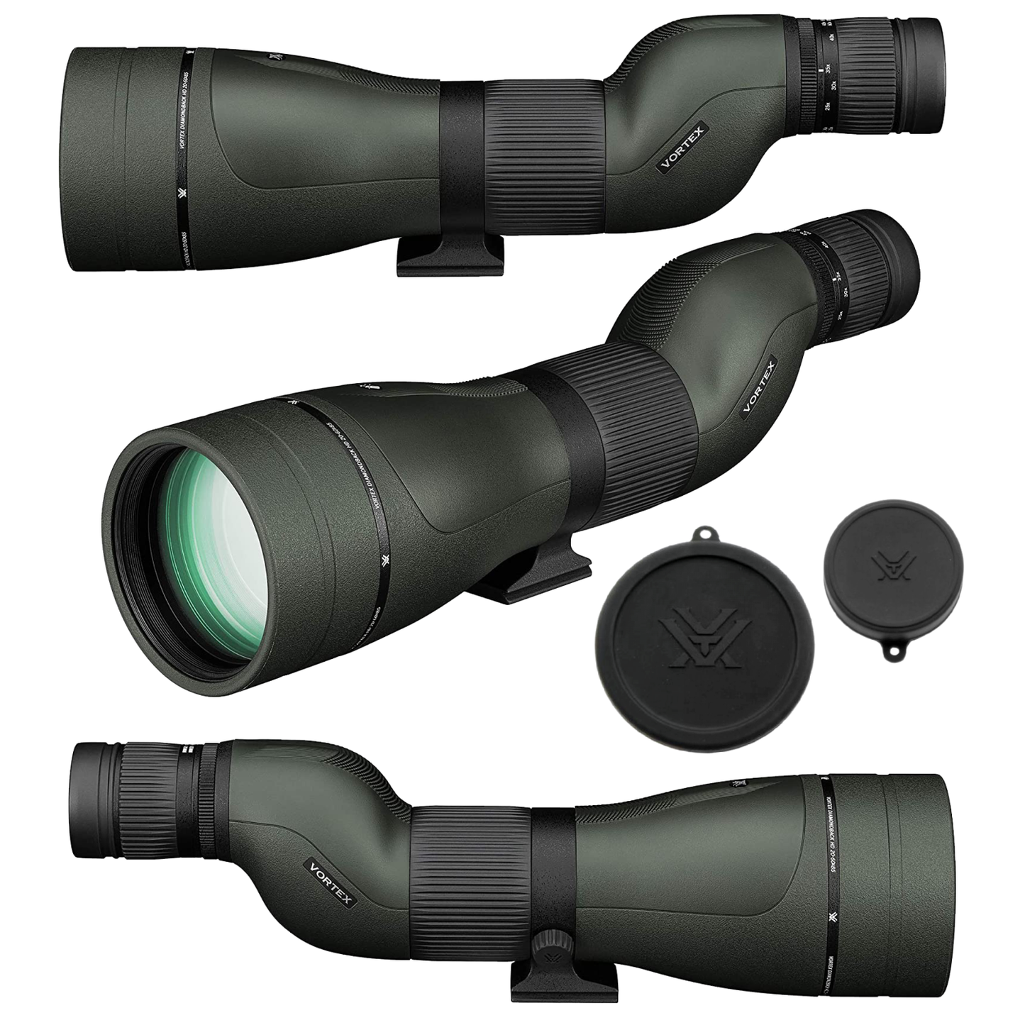 Vortex Optics Diamondback HD Spotting Scope, 20-60x85 with Gift (Tripod+Hat) - DS-85S_Hat-CD_SAB203