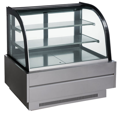 Chef AAA - CV-90, Commercial 36" Display Case Refrigerator Showcase (3 Feet) Pastry Bakery