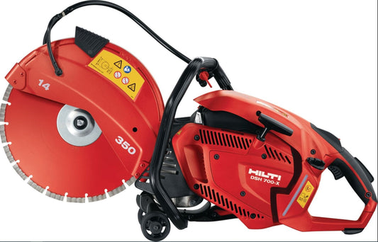 Hilti Hand Held Concrete Saw - DSH 700-X GAS CUT-OFF SAW