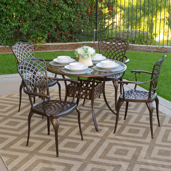 Arden 5-Piece Outdoor Dining Set for Patio