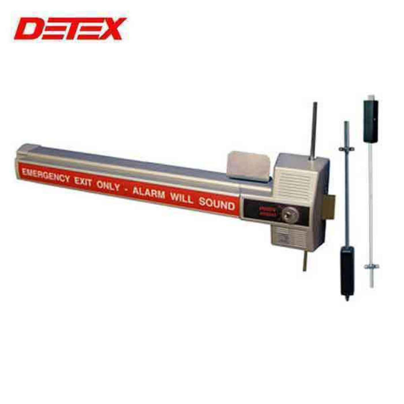 Alarm Lock  Alarmed Deadbolt Panic Device - 3 Point Lock  - DTX-ECL-230X-TDB