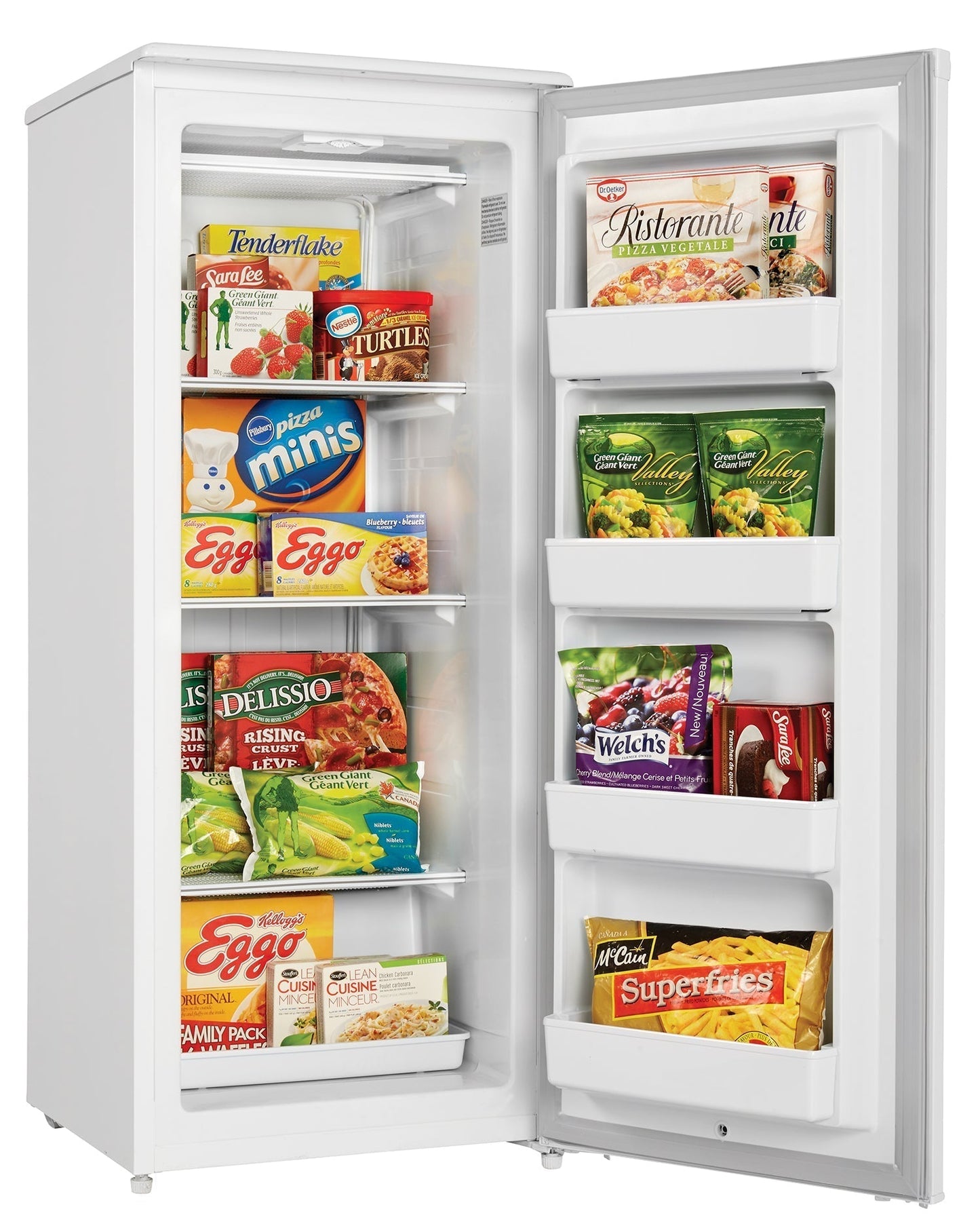 Danby - 8.5 Cu.Ft. Upright Freezer, Manual Defrost, Mechanical Thermostat, ESTARFreezers - DUFM085A4WDD-6