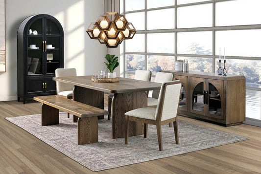 QW Amish Durham Trestle 6pc Set - 211B-DURHAM-TRESTLE-4260-6PC