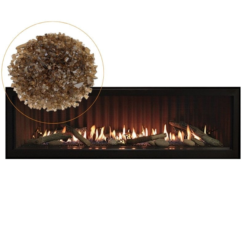 Empire Boulevard 72" Direct Vent Linear Gas Fireplace | DVLL72BP