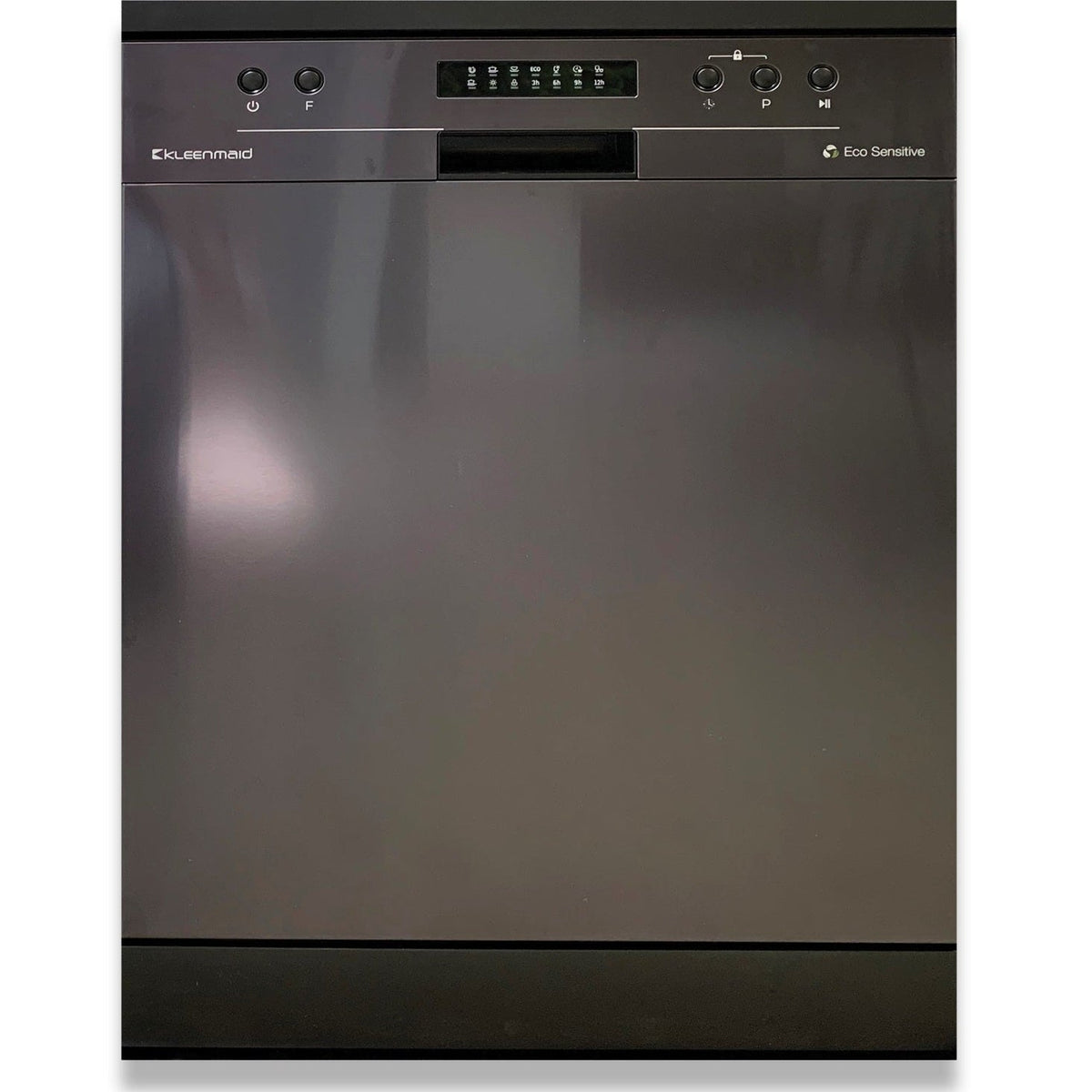 Kleenmaid DW6020XB 60cm Black Stainless Steel Free Standing or Build-Under Dishwasher