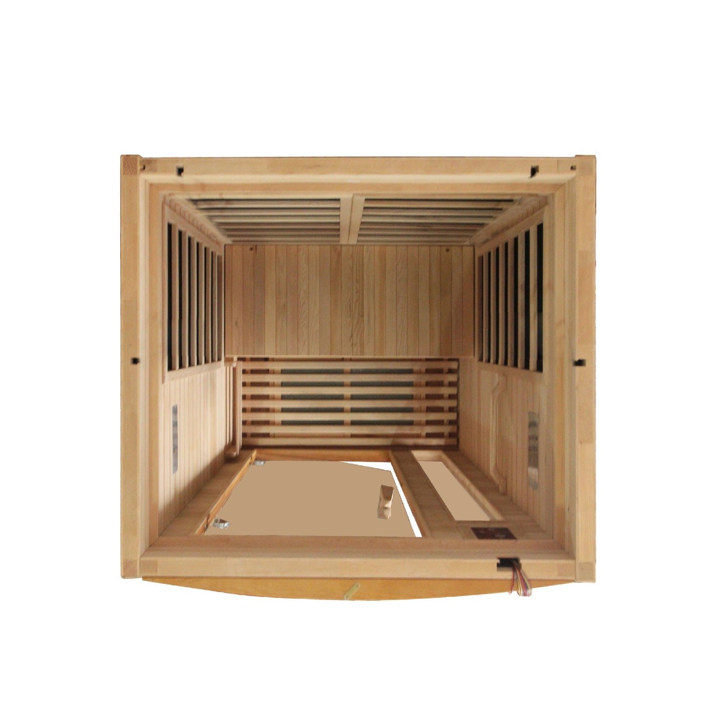 Golden Designs "Barcelona Elite" 1-2 Person Ultra Low EMF Far IR Sauna - DYN-6106-01 Elite