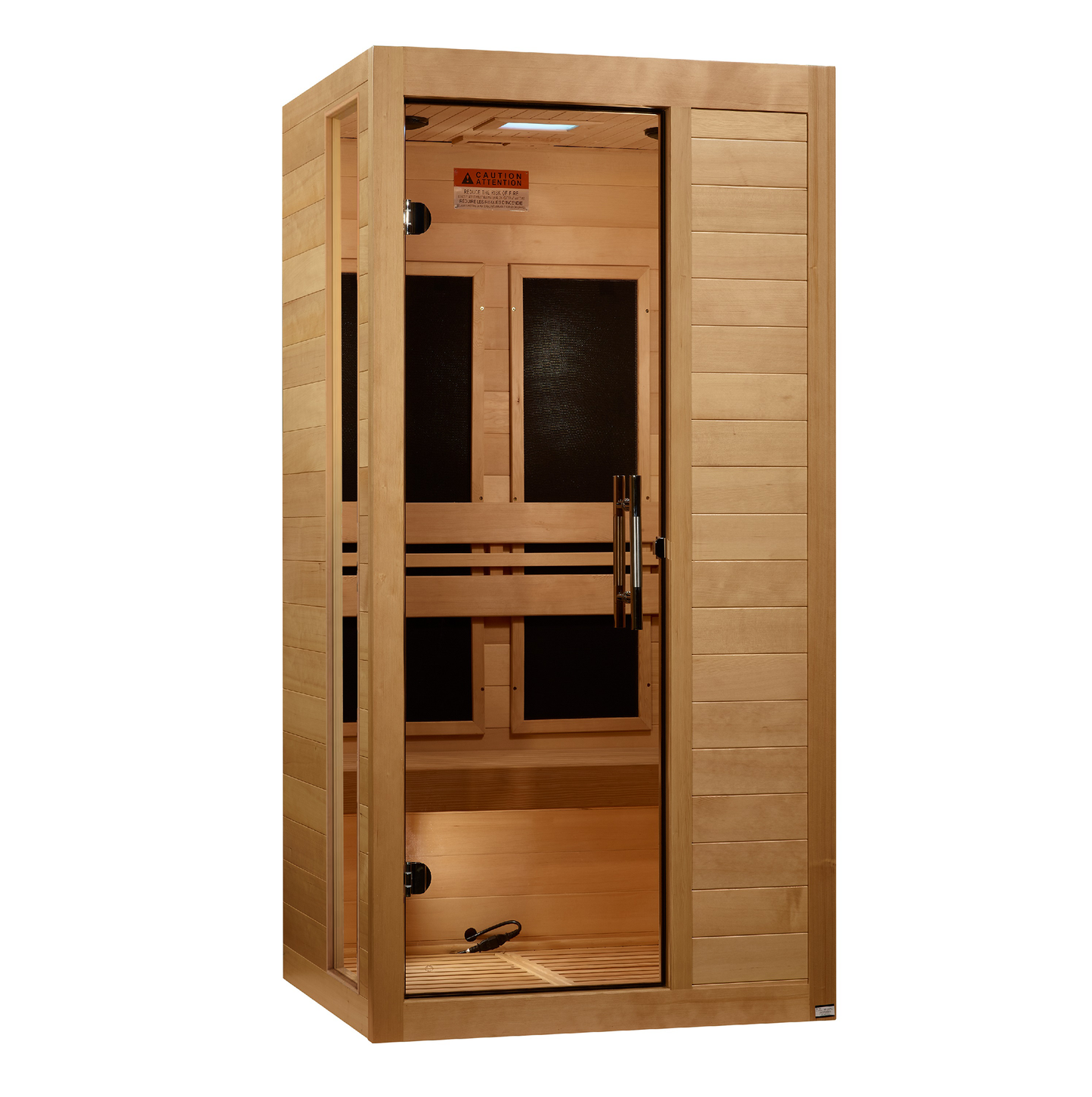 Golden Designs  " 1-2 Person Ultra Low EMF FAR IR Sauna - DYN-6115-05 Elite