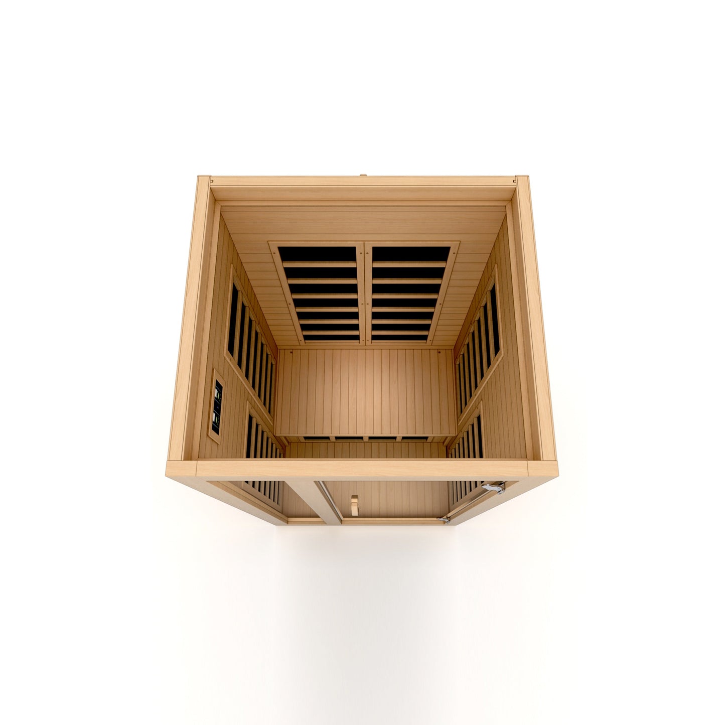 Golden Designs  1-2 Person Ultra Low EMF FAR IR Sauna  - DYN-6119-01 Elite