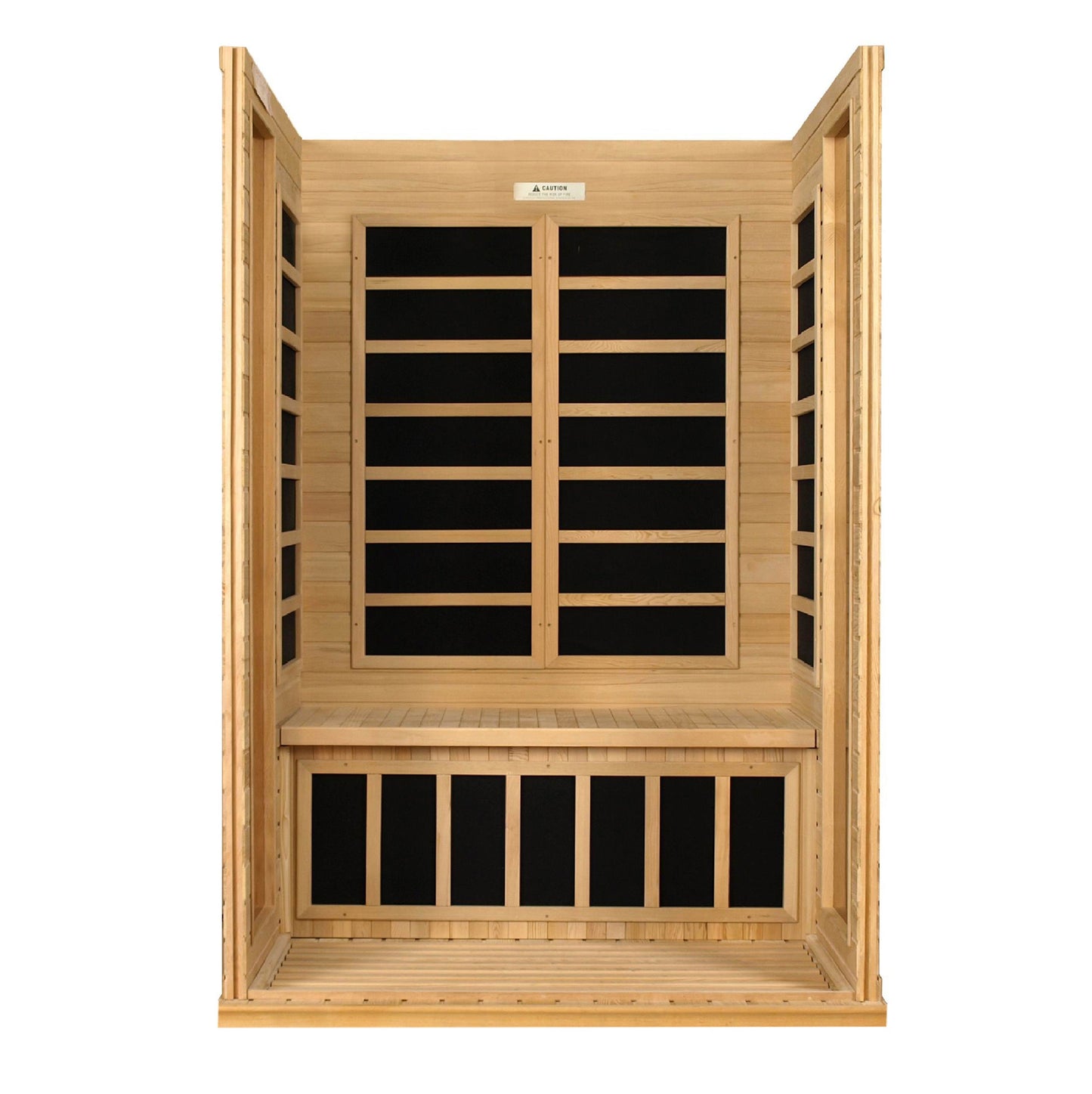 Golden Designs "Versailles" 2 Person Ultra Low EMF Far IR Sauna  - DYN-6202-03 Elite