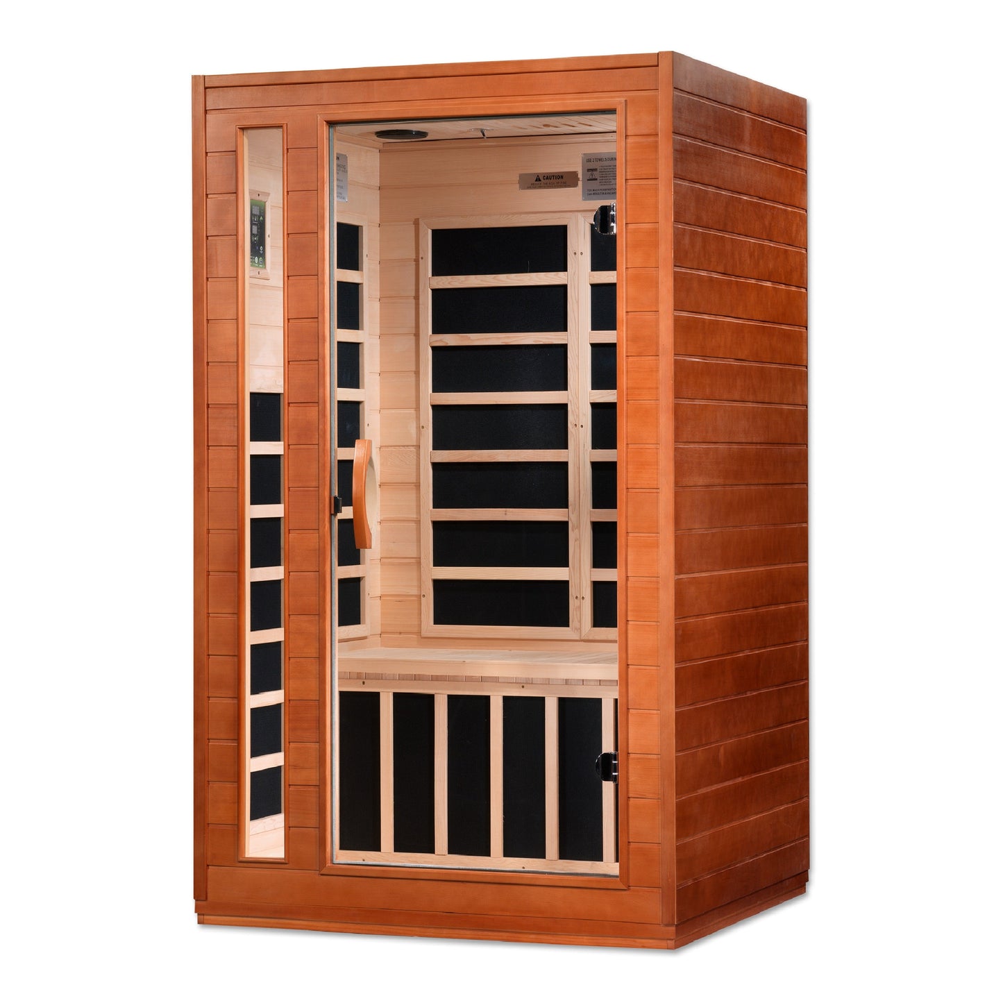 Golden Designs "Cordoba" 2 Person Ultra Low EMF FAR IR Sauna  - DYN-6203-01 Elite