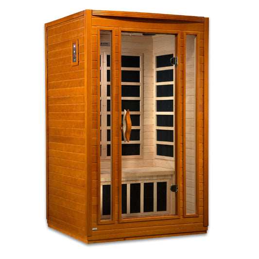 Dynamic Saunas San Marino Elite Ultra Low EMF Infrared Sauna (DYN-6206-01 Elite) - DYN-6206-01 Elite