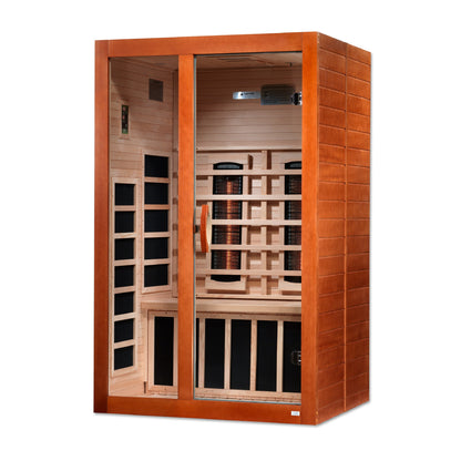Golden Designs 2 Person Full Spectrum IR Sauna - DYN-6209-03 FS