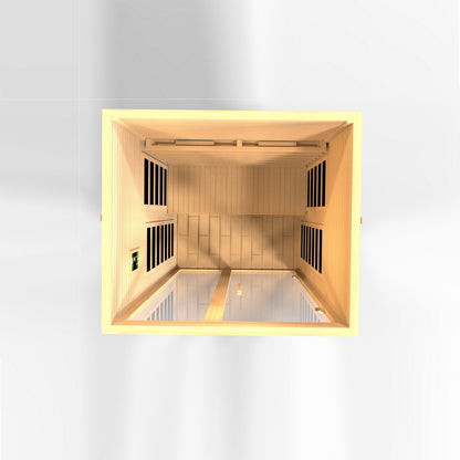 Golden Designs 2 Person Full Spectrum IR Sauna - DYN-6209-03 FS