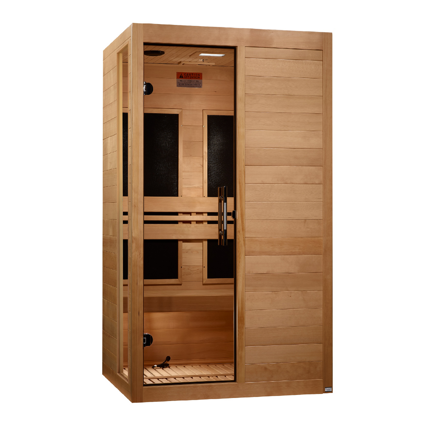 Golden Designs  2 Person Ultra Low EMF FAR IR Sauna  - DYN-6215-05 Elite