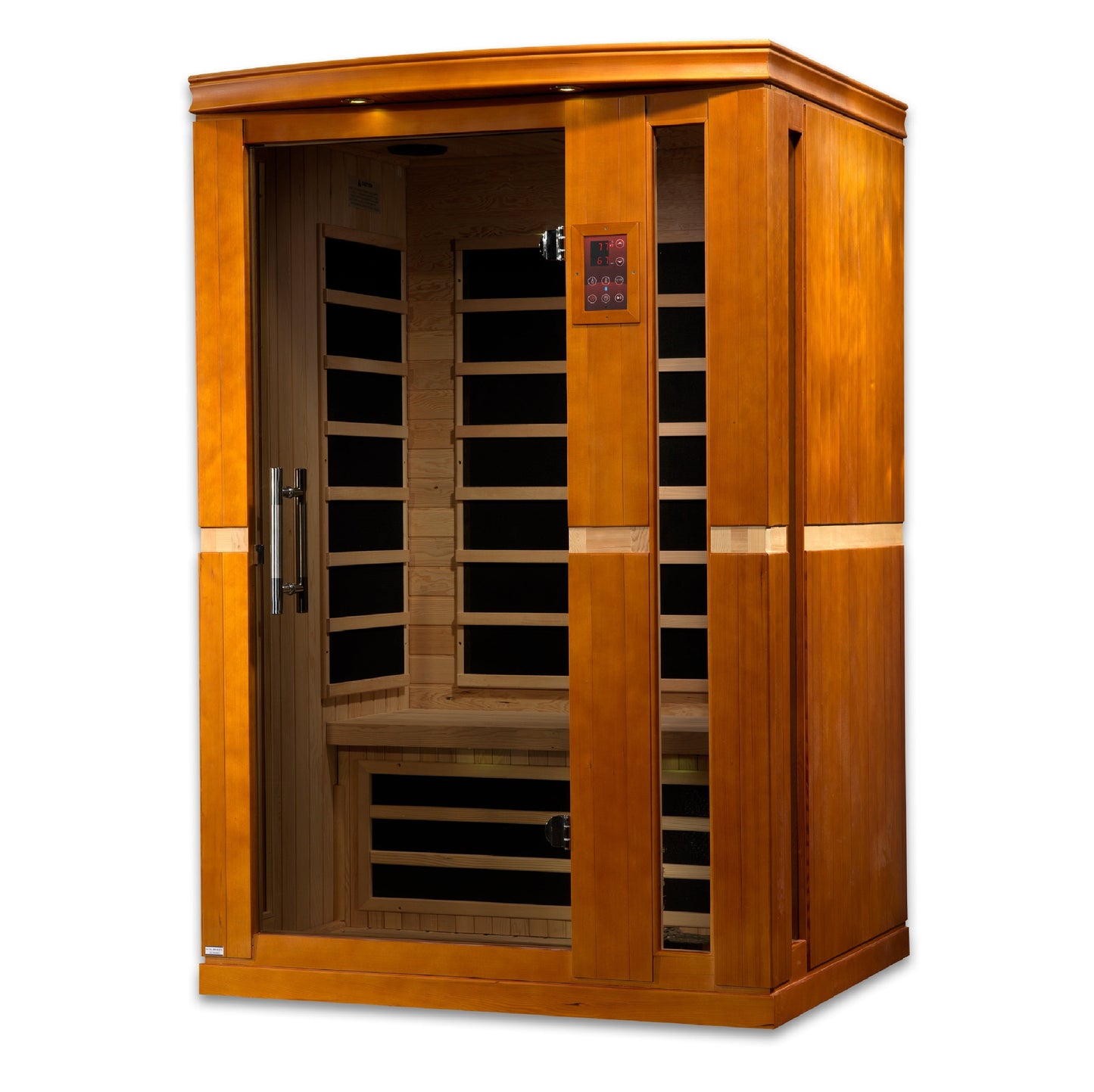 Golden Designs "Vittoria" 2 Person Low EMF Far IR Sauna - DYN-6220-01
