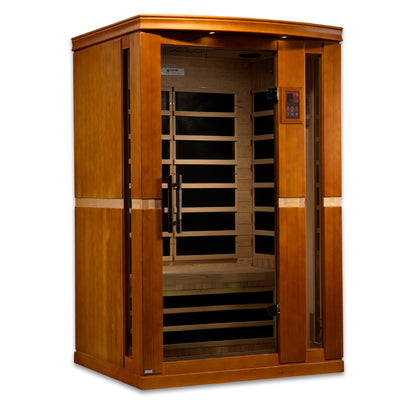 Golden Designs 2 Person Ultra Low EMF Far IR Sauna - DYN-6220-01 Elite