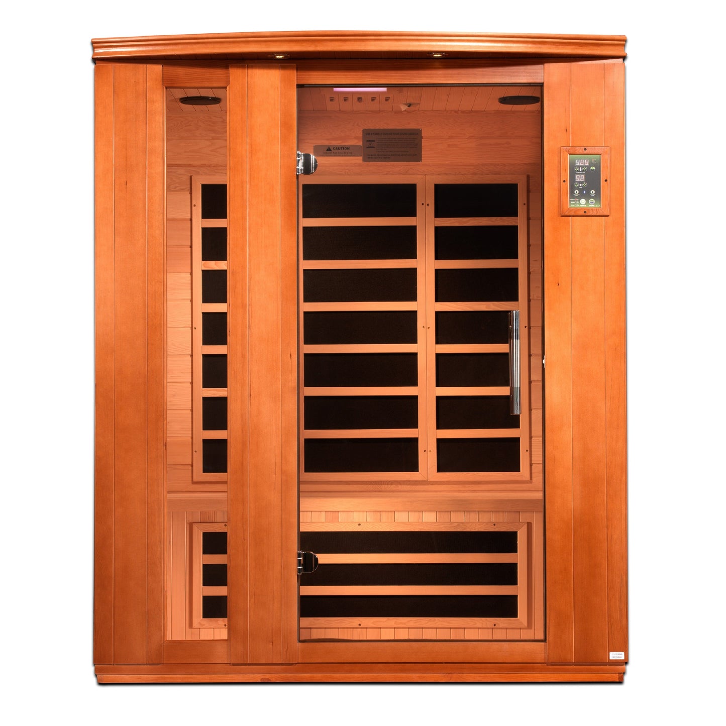 Golden Designs   3 Person Low EMF Far IR Sauna  - DYN-6336-02