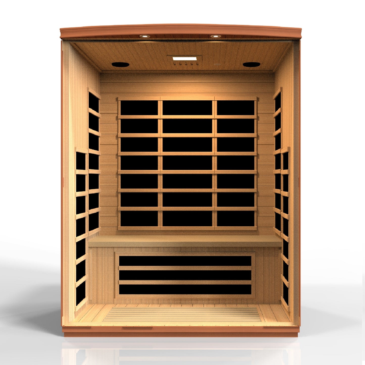 Golden Designs   3 Person Low EMF Far IR Sauna  - DYN-6336-02