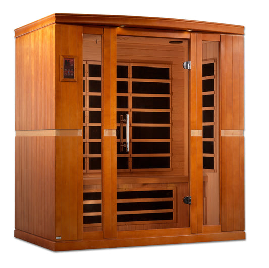 Golden Designs  4 Person Ultra Low EMF Far IR Sauna  - DYN-6440-01 Elite