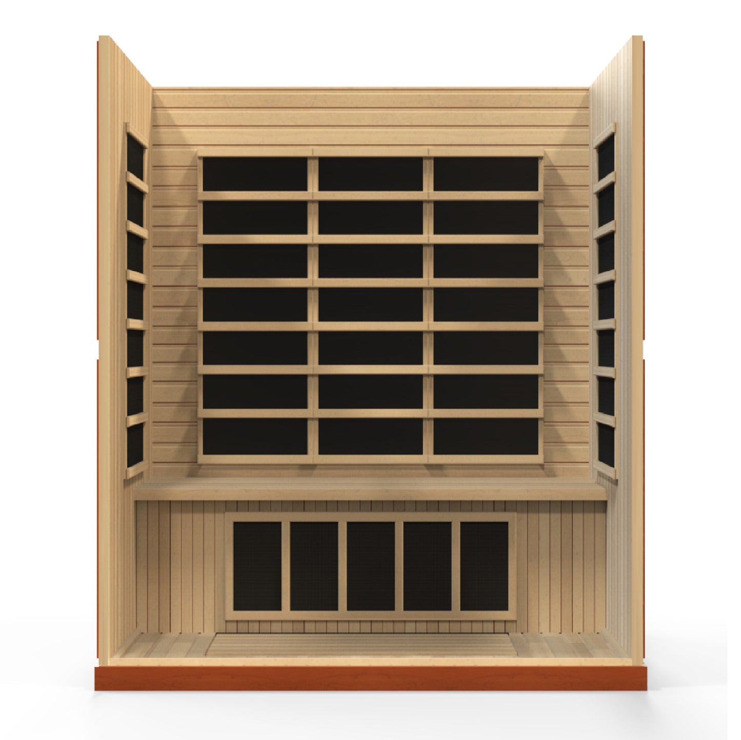 Golden Designs  4 Person Ultra Low EMF Far IR Sauna  - DYN-6440-01 Elite