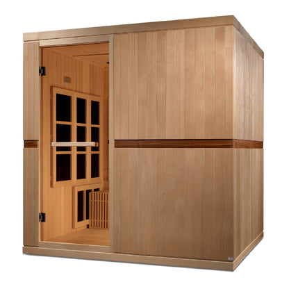 Golden Designs "Catalonia" 8 Person Near Zero EMF FAR IR Sauna - GDI-6880-02