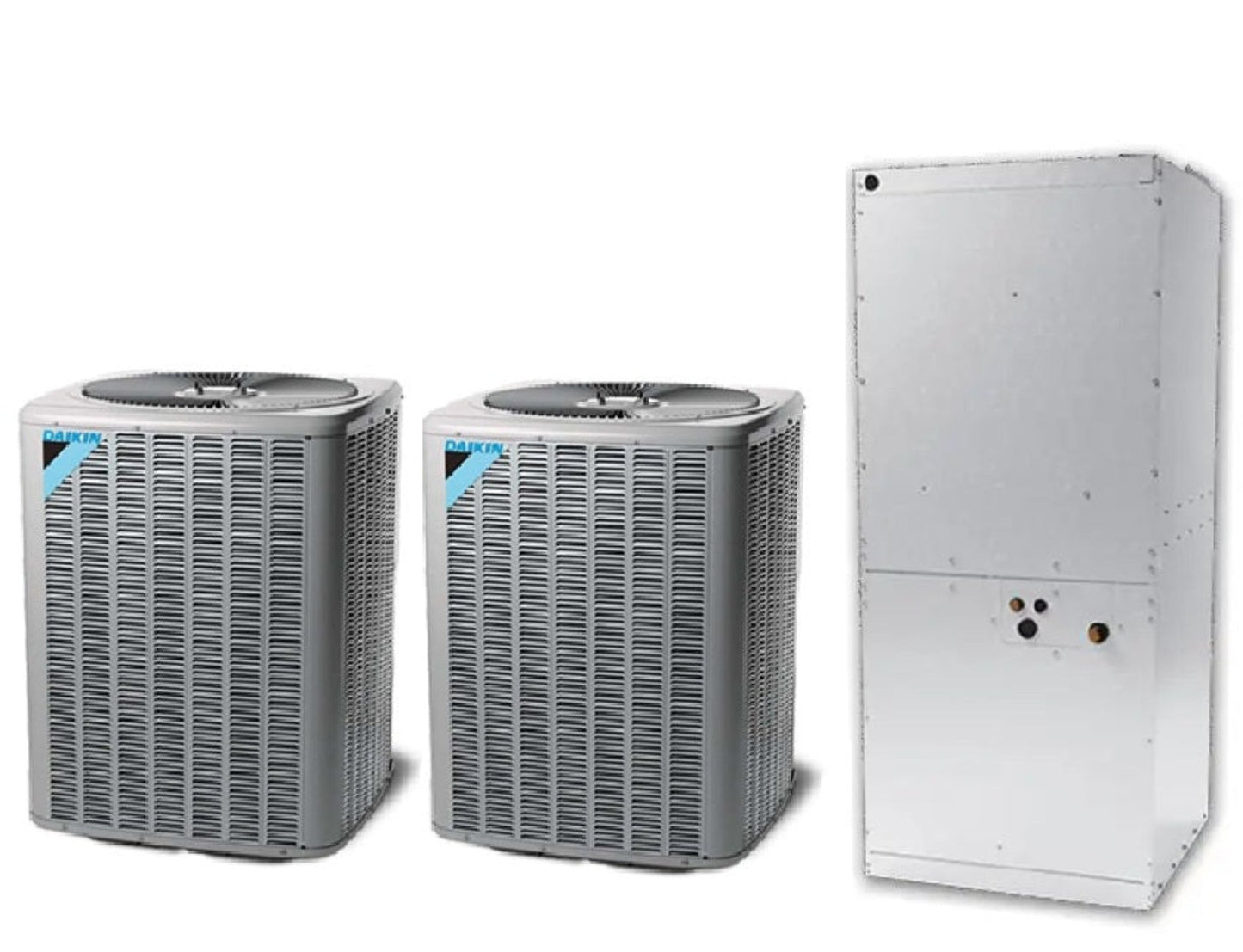 Daikin Light Commercial 7.5 Ton Multi-Positional Air Conditioning Split System with 15kW Heat Kit - 2xDX3SEA4830,DAX09043