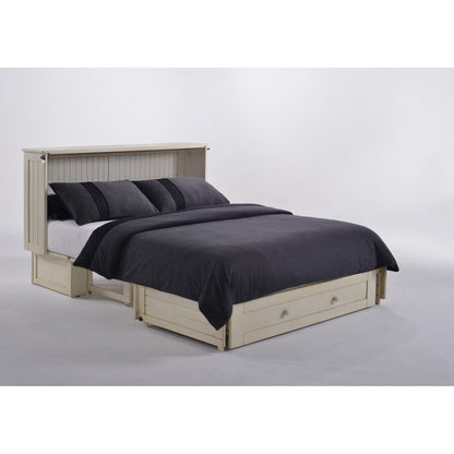 Night and Day Furniture Daisy Queen Murphy Cabinet Bed Complete - MUR-DSY-QEN-BC
